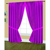 48 by 95-Inch Editex Home Textiles Elaine Lined Pinch Pleated Window Curtain Neon Lime 48 by 95-Inch Editex Home Textiles Elaine Lined Pinch Pleated Window Curtain Neon Lime